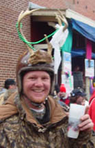 Antlers and costumes mark the Bock Fest at Schell's - photo by Lucy Saunders