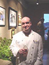 Co-chef Derek Wilson of the Great Lakes Brewing Co. Pub, at the Craft Brewers Conference in Cleveland